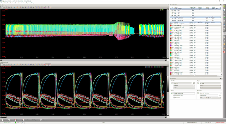 LTTpro Messdaten Power analyzer