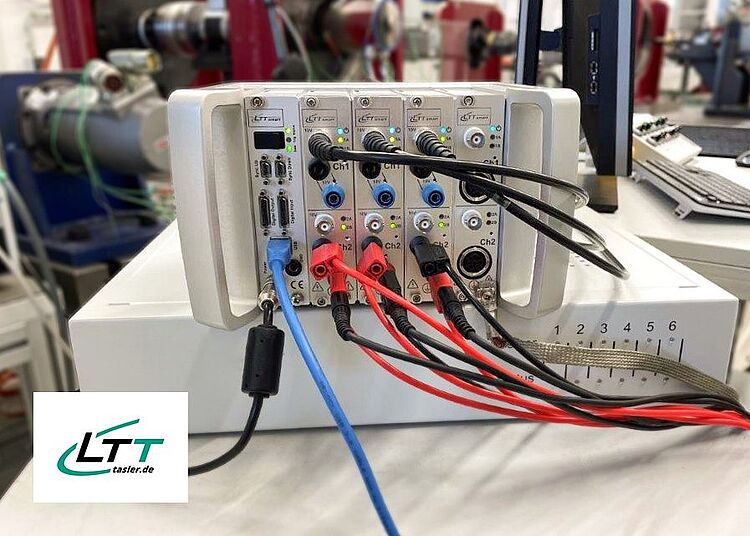 LTTsmart Power-Analyzer zum Einsatz bei der Power-Analyse an Prüfständen