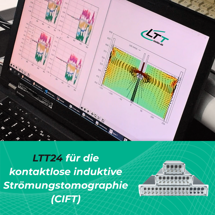 Präzisionsmessgerät LTT24 für Messungen von Flüssigmetallströmungen