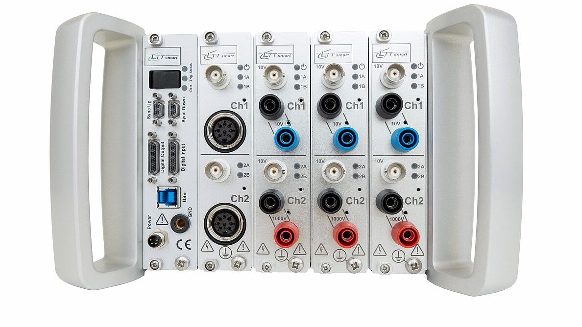 LTTsmart Power-Analyzer ist ideal für Materialtests z.B. an Gasturbinen