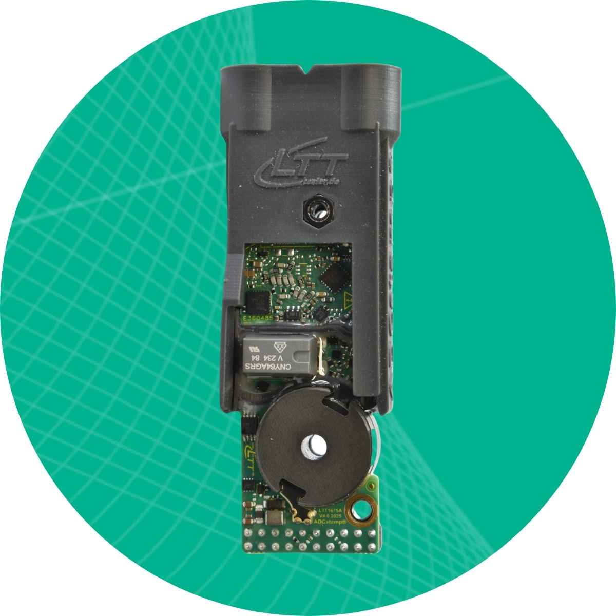 AD-Wandler als System-On-Module: Einkanal-Messmodul ADCstamp | Messtechnik AD-Wandler als System-On-Module: Einkanal-Messmodul ADCstamp