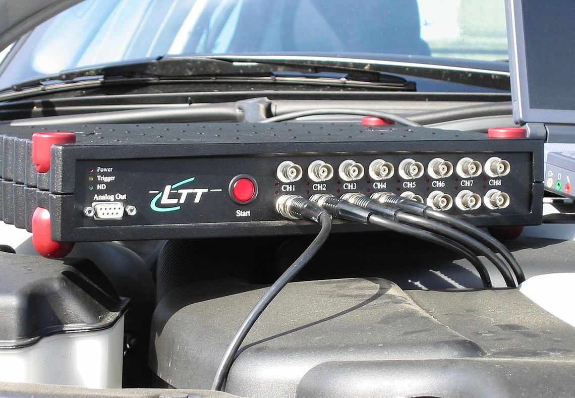 Präzisionsmessgerät für Motorenprüfstände: Messtechnik von LTT